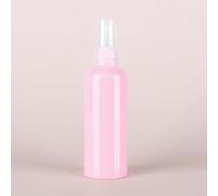 Shein 1 pieza Botella de spray de 100ML color rosa, moderna y redonda, recargable y reutilizable de plástico para spray de cabello, perfume, cuidado de la p
