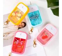 Shein 1 pieza Botella de spray de 50ml de desinfectante de manos hidratante, Botella de spray de desinfectante de manos de tamaño de viaje, Botella de spray