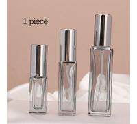 Shein 1 pieza Botella de spray de perfume vacía de 5ml/10ml/20ml, atomizador de perfume de vidrio, botella para muestras de cosmética recargable, botellas d