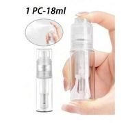 Shein 1 pieza Botella de spray de polvo brillante transparente rellenable de 18ml, herramienta de decoración de pasteles, fondant y horneado de 0.47-2.03 Oz