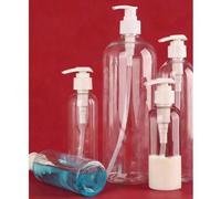 Shein 1 pieza Botella recargable con bomba para jabón de manos, jabón de platos, detergente de ropa, champú, gel de baño, limpiador facial, loción - Conveni