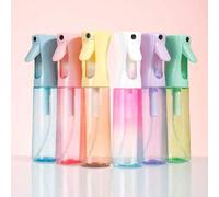 Shein 1 pieza Botella rociadora para el cabello (10.1oz/300ml) Paquete rosa transparente Botella rociadora continua para el hogar Rociador de agua ultrafino
