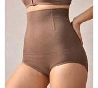 Shein 1 pieza Bragas de cintura alta con control de abdomen, moldeador corporal sin costuras para mujer, entrenador de cintura, faja reductora y adelgazante