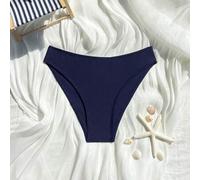 Shein 1 pieza Braguita de bikini de talle regular para mujer, apta para toda la temporada de verano