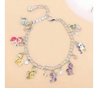 Shein 1 pieza Brazalete de My Little Pony Twilight Sparkle, Rainbow Dash, Pinkie Pie, favores y regalos lindos para fiestas para amigos, damas, mejores amig