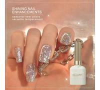 Shein 1 Pieza Brillo Y2k De Estrella De Mar De Mar Brillante, Manicura De Uñas De Diseño De Arte De Uñas De Lentejuelas Brillantes, Esmalte De Uñas De Gel,