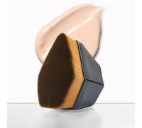Shein 1 pieza Brocha negra de maquillaje Magic Foundation sin rastro - Juego de brochas para base líquida, polvo suelto, corrector, BB cream y delineado, he