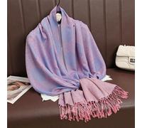 Shein 1 pieza Bufanda cálida con estampado de paisley para mujer, clásico hijab y chal de paisley para abaya