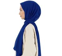 Shein 1 pieza Bufanda de chifón de unicolor para mujeres, accesorios de pañuelo de cabeza simple y elegante, Abaya suave, Hijab para mujeres, Velo