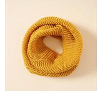 Shein 1 pieza Bufanda de punto cálida para niños, adecuada para uso diario en otoño/invierno