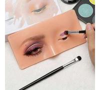 Shein 1 pieza Cabeza de maniquí para practicar maquillaje, perfecto para cejas, pestañas y extensiones de pestañas. Mejore su técnica y realce su look.
