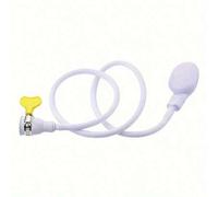 Shein 1 pieza Cabezal de ducha de mano multifuncional, hecho de material ABS, con ajustes de Body completo, conector rápido, rociador de grifo portátil, ade