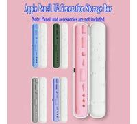Shein 1 pieza Caja de almacenamiento, compatible con el lápiz táctil capacitivo de la 1ra/2da generación de Apple, estuche para bolígrafo, puntas de bolígra