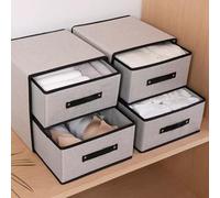 Shein 1 pieza Caja de almacenamiento de ropa sencilla, decoraciones de festival, decoración de habitación, decoración del hogar, decoración de dormitorio, v