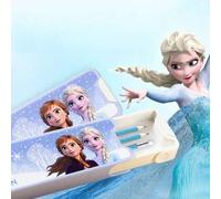 Shein 1 pieza Caja de lápices que puede transformarse en una caja mágica, estuche de lápices mágicos de Disney Stitch, caja mágica de Frozen, organizador mu