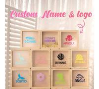 Shein 1 pieza Caja de recuerdos/Hucha personalizada, 50 patrones de dibujos animados disponibles, vidrio grueso a prueba de roturas, adecuada para el Día de