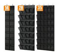 Shein 1 pieza Cajas de zapatos grandes con bolsillos, cajas de zapatos colgantes en armarios, estantes para zapatos de calidad transparentes en puertas, est