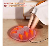 Shein 1 pieza Calentador de pies alimentado por USB, diseño envolvente para el talón, dispositivo de calentamiento que cubre todo el pie, adecuado para ofic