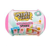 Shein 1 pieza Cápsula aleatoria de MGA's Miniverse Make It Mini Spaces, Set de ensamblaje de escena de habitación mini DIY y tienda de helados con piezas de