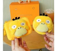 Shein 1 pieza Cartera pequeña multifuncional de Pokémon, monedero corto con gancho, regalo de cumpleaños para amigos, regalo diario para el novio, bolsa de