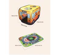 Shein 1 pieza Casa de juego en forma de coche o animal de dibujos animados para bebés y niños pequeños, juguete de juego de roles para interior/exterior, di