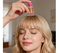 Shein 1 pieza Cepillo aplicador mini para el cuero cabelludo - Peine guía de líquido portátil con cerdas de silicona suaves, aplica con precisión suero para