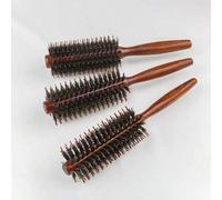 Shein 1 pieza Cepillo de pelo de nailon para salón de belleza, cepillos cilíndricos para el hogar, cepillos de pelo para mujeres, de doble propósito para al