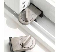 Shein 1 pieza Cerrojo de seguridad de ventana de aleación de aluminio, cerrojo de protección infantil anti-caída para edificios de gran altura, con caracter