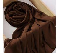Shein 1 pieza Chal de chifón para hijab de otoño e invierno