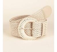 Shein 1 pieza Cinturón de mujer estilo bohemio hecho a mano con cuerda encerada y anillo en D para varios vestidos y túnicas de verano, escuela, otoño, Hall
