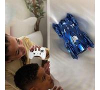 Shein 1 pieza Coche teledirigido que sube por las paredes, juguete de coche RC recargable con rotación de 360°, luces, vehículo 4WD de adhesión a la pared,