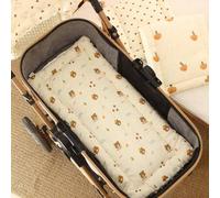 Shein 1 pieza Colchoneta suave y cómoda con lunares para carritos de bebé, apta para cochecitos y sillas de coche - Cojín universal transpirable para cochec