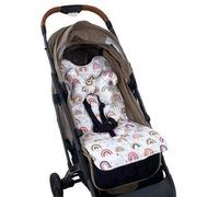 Shein 1 pieza Colchoneta universal para silla de paseo de bebé, colchón de viaje suave y acogedor para bebés apto para múltiples carritos, para todas las te