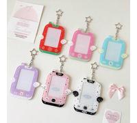 Shein 1 pieza Colgante móvil con alas de dibujos animados para niña, juego de tarjetas pequeñas huecas de 3 pulgadas con estrellas persiguiendo, juego de ta