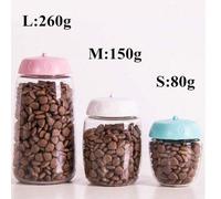 Shein 1 pieza Contenedor portátil de alimento para mascotas con cuerda colgante, adecuado para capacidad de 80g/150g/260g