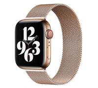 Shein 1 pieza Correa de bucle de Milán compatible con Apple Watch S10 de 46mm, 42mm, 44mm, 40mm, 45mm, 41mm, 38mm, Ultra 2 de 49mm, banda de malla metálica
