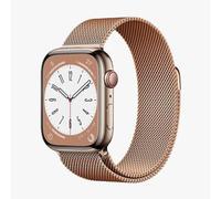 Shein 1 pieza Correa de bucle de Milán de metal compatible con la correa del Apple Watch de 38 mm, 40 mm, 41 mm, 42 mm, 44 mm, 45 mm, 46 mm, 49 mm para muje