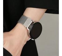 Shein 1 pieza Correa de metal de acero inoxidable de 18mm, 20mm o 22mm de ancho, compatible con relojes Sam-Sung, de colores variados, adecuada para Sam-Sun