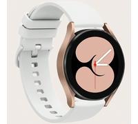 Shein 1 pieza Correa de reloj plana de silicona blanca universal de 18mm/20mm/22mm compatible con Samsung/Mi//Garmin/Amazfit