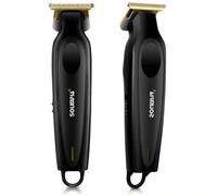 Shein 1 pieza Cortadora de pelo eléctrica recargable por USB de 3W para hombres, afeitadora portátil, recortadora de cabello inalámbrica