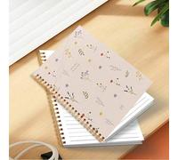 Shein 1 PIEZA Cuaderno A5 de 5.5*8.3 pulgadas - Life Peak, tapa dura, 200 páginas, cuaderno con puntos, 15x22 centímetros, para útiles escolares, vuelta al