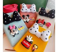 Shein 1 pieza Cuaderno bobina de anime Disney, Mickey Mouse, suministros de papelería, cuaderno adorable Kawaii, artículos de papelería para estudiantes, su