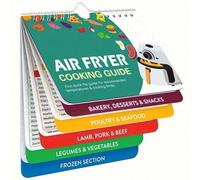 Shein 1 Pieza Cuaderno De Cocina Magnético Para La Freidora De Aire, Tabla De Tiempos De Cocción Y Guía De Conversión De La Cocina Para Instant Pot, Imán De