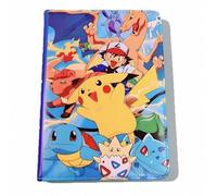 Shein 1 pieza Cuaderno de colores Pokemon B6, Bloc de notas, Diario, Útiles escolares con personajes de dibujos animados, Regalo de cumpleaños, Estilo aleat