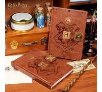 Shein 1 pieza Cuaderno diario de Quidditch - suave con cierre magnético, estilo vintage, perfecto para estudiantes universitarios, planificador diario, diar