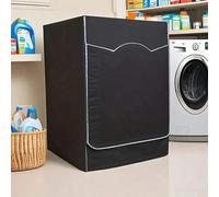 Shein 1 pieza Cubierta protectora impermeable, resistente al sol y al polvo para lavadora y secadora de tambor. Hecho de tela Oxford, equipado con cuerda at