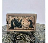 Shein 1 PIEZA - Dark Magic: Baraja del Oráculo de la Luna Menguante - 52 Cartas Doble Cara Estampadas para Fascinantes Lecturas de Tarot y Oráculos, que Inc