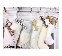 Shein 1 pieza de 10-120 cm (4-48 pulgadas) de ancho, letrero de nombre de madera personalizado, color de fuente opcional, estereoscópico 3D, sencillo, elega