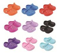 Shein 1 pieza de accesorios para muñecas American Girl de 18 pulgadas: sandalias de goma, zapatos de verano de gasa de 45 cm, varios colores, ideales para