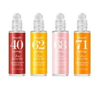 Shein 1 Pieza de Aceite Esencial Perfumado con Aplicador de Bola: Fruta, Floral, Rosa, Fresia, Cedro, Vainilla, Caramelo. Múltiples Aromas, Adecuado para Ci